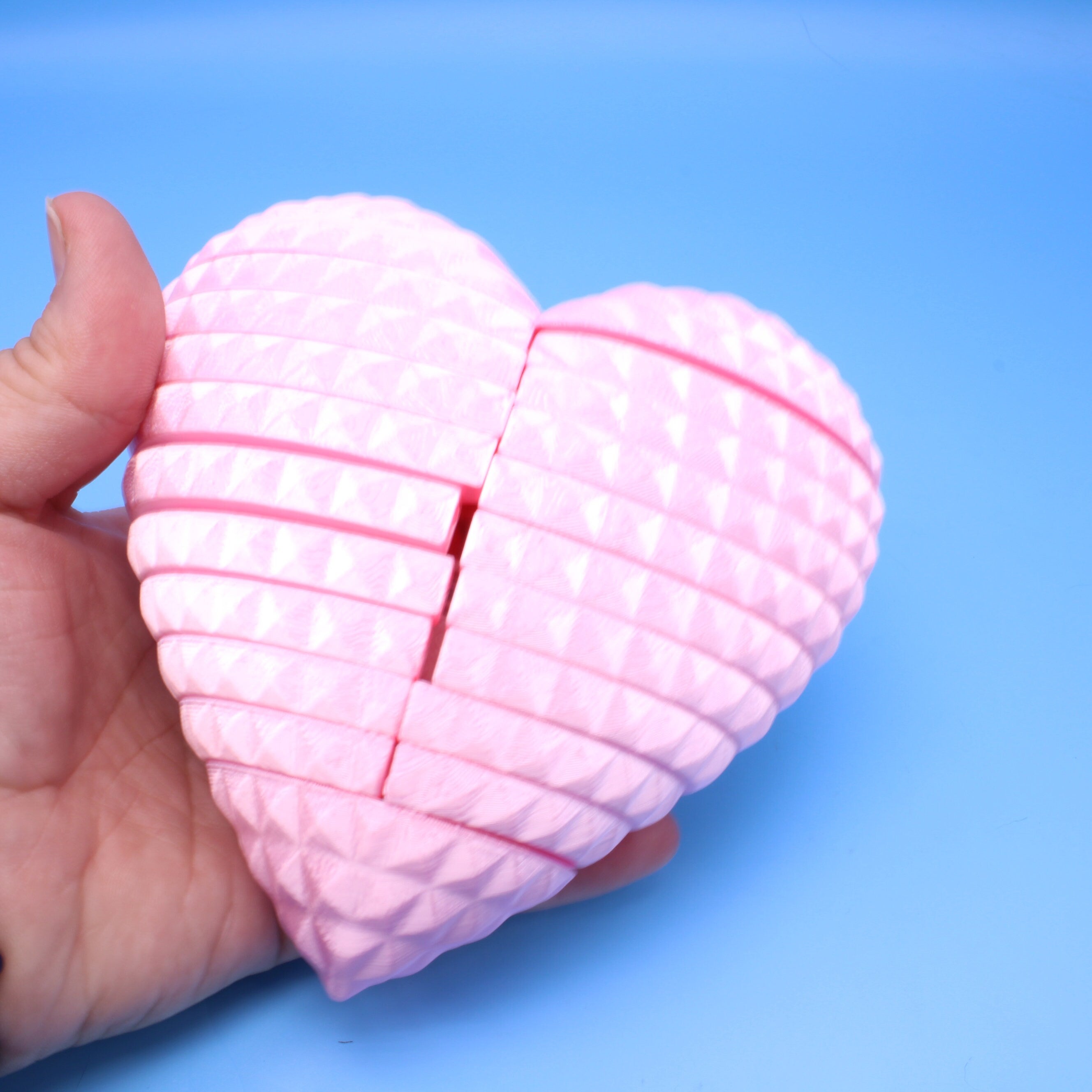 Articulated Open Heart Proposal 3D Printed