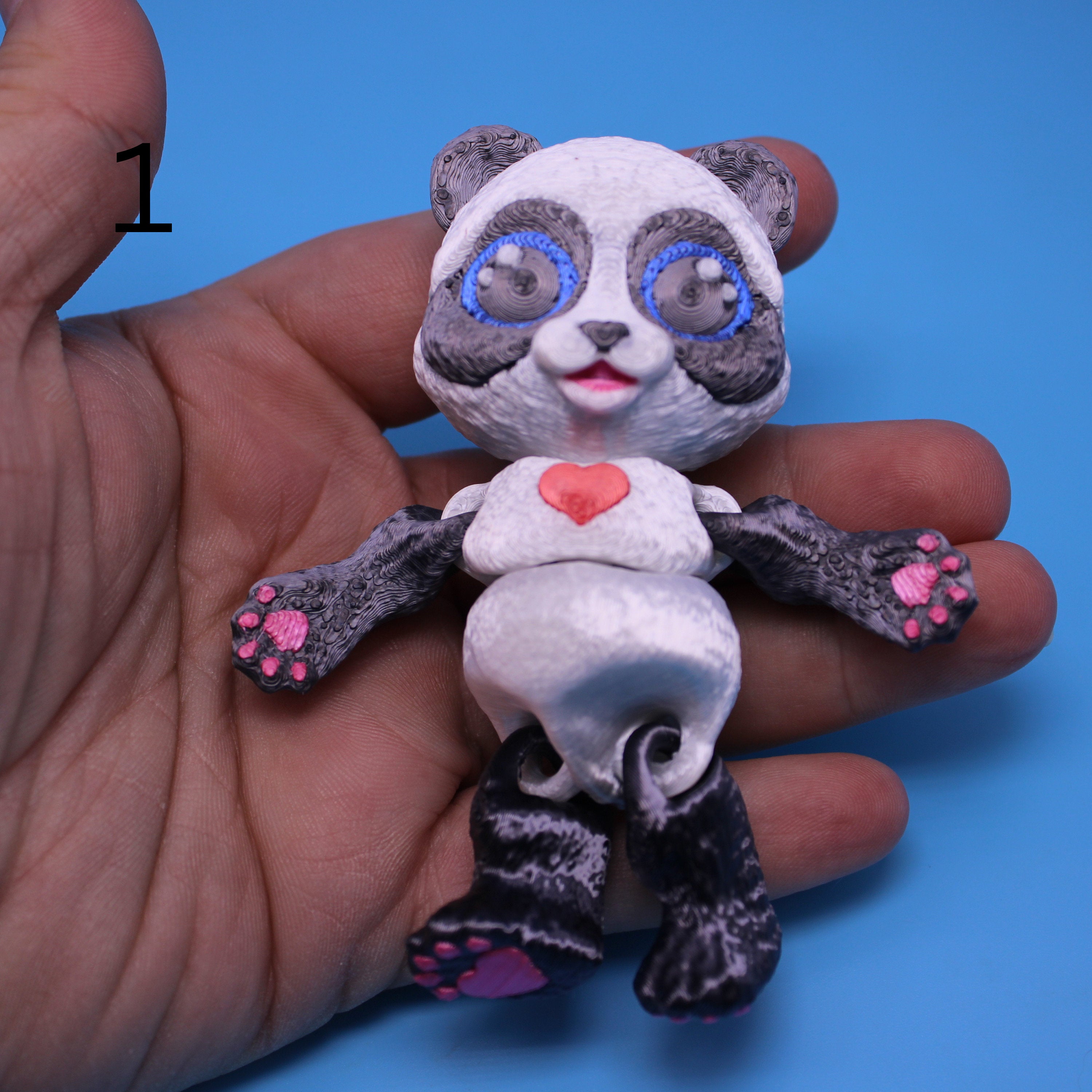 Love Me Panda, 3D Printed