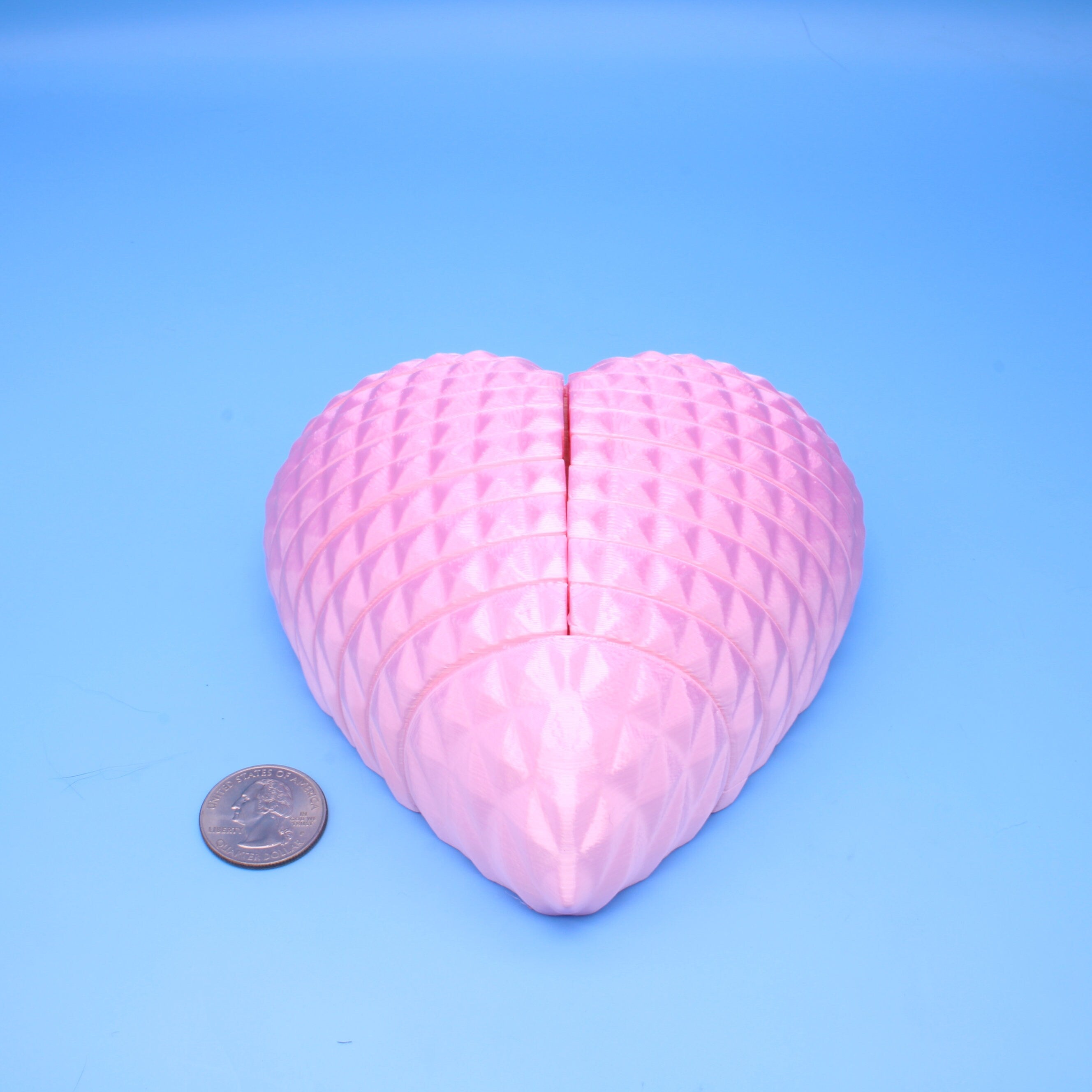 Articulated Open Heart Proposal 3D Printed