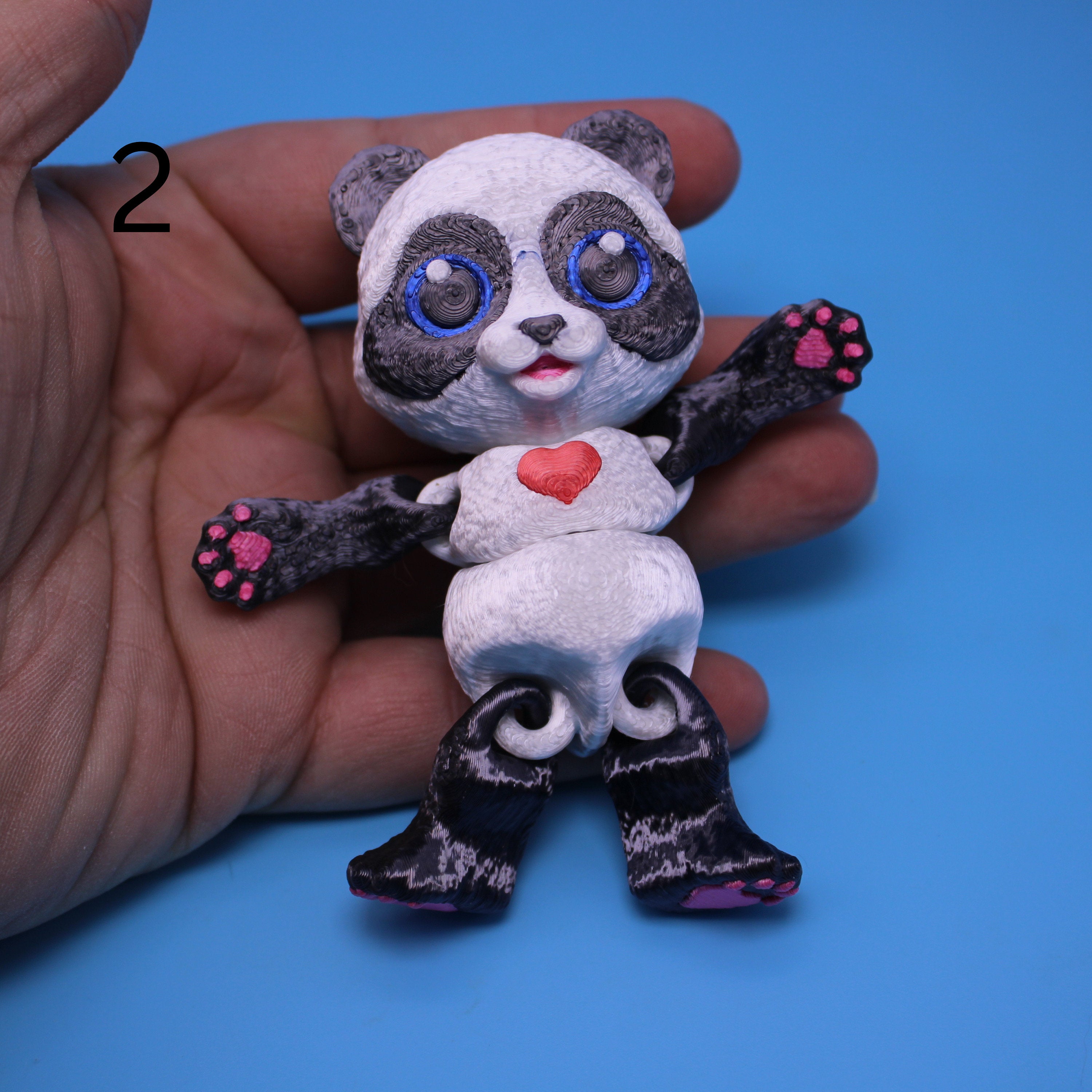 Love Me Panda, 3D Printed