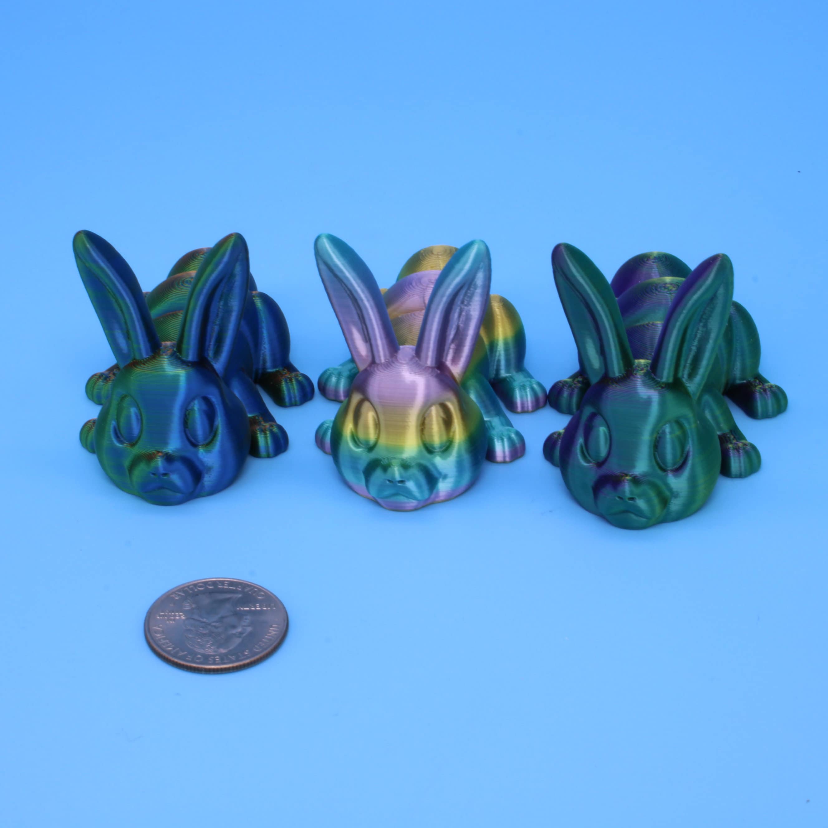 Cute Articulating Bunny | 3D Printed - Authorized Seller