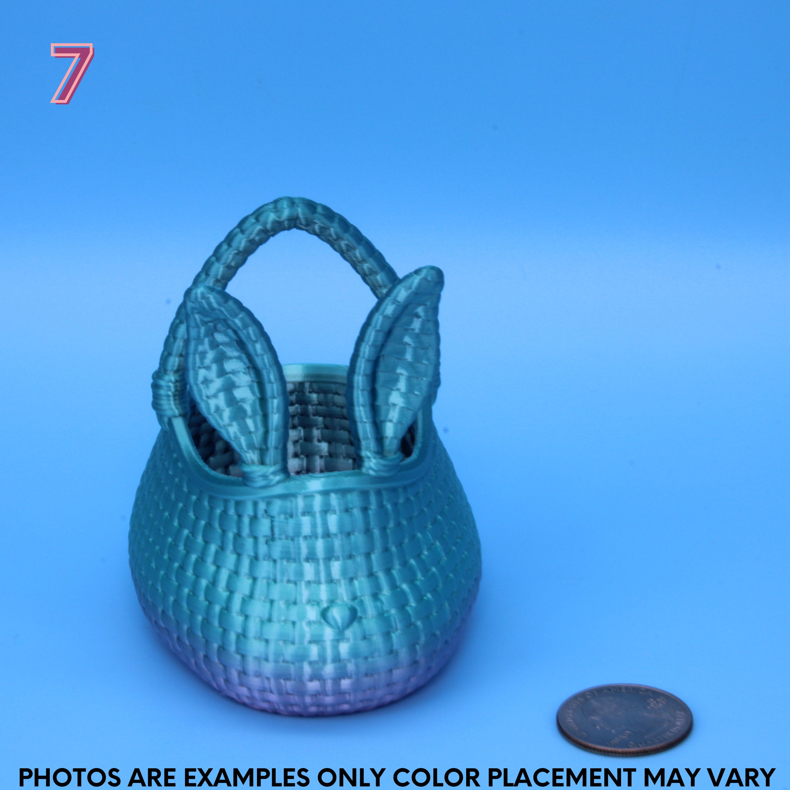 Bunny Basket- 3D Printed